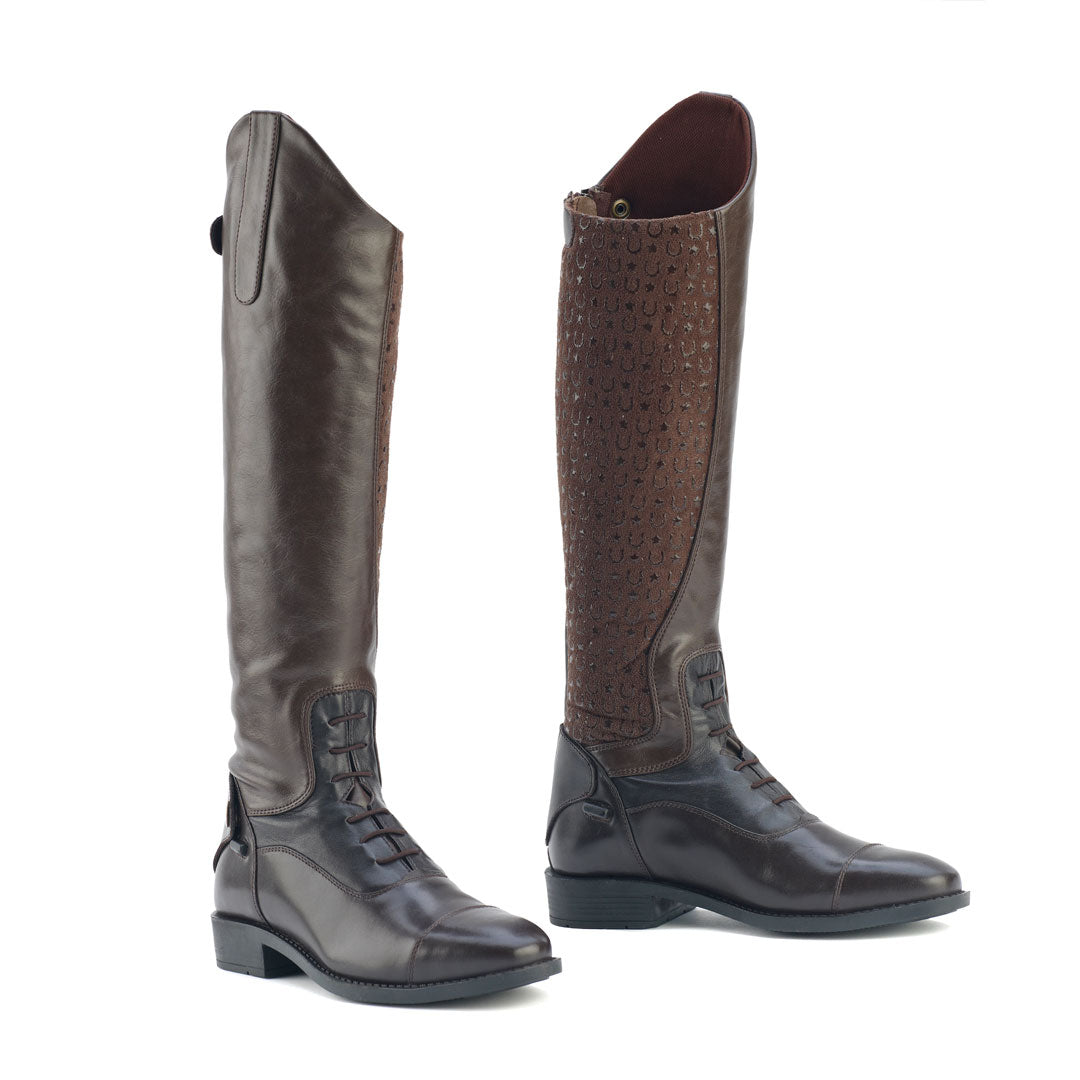 Women's Brown Sofia Grip Riding Boot