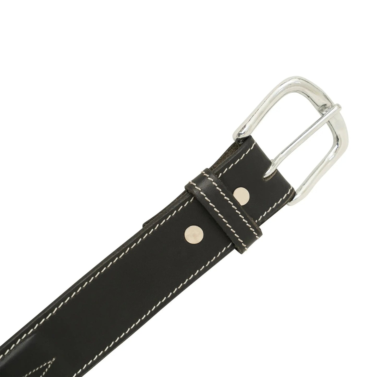 women's equestrian belt 1.5 inch leather belt tailored riding style