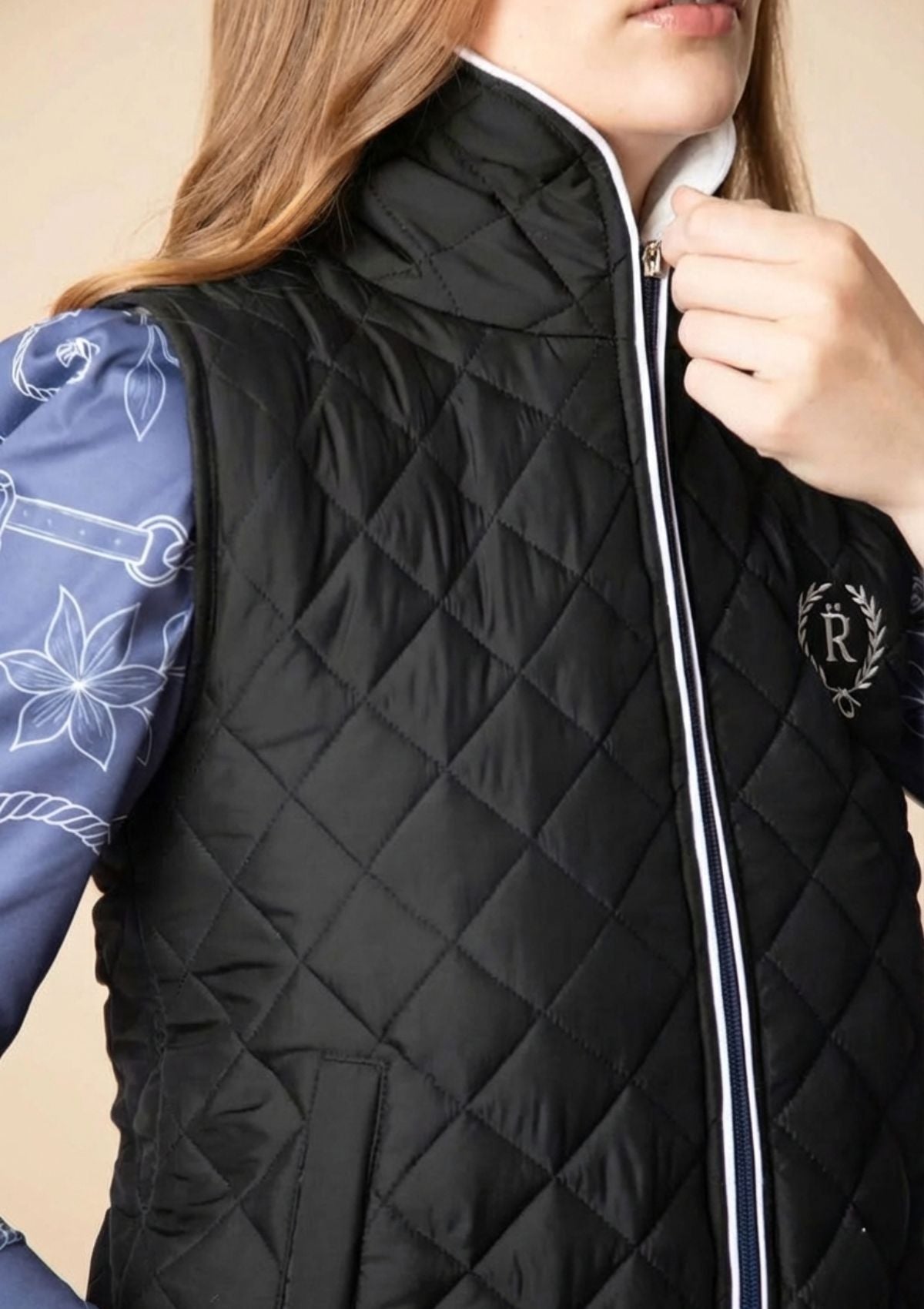 Florence Embroidered Barn Vest