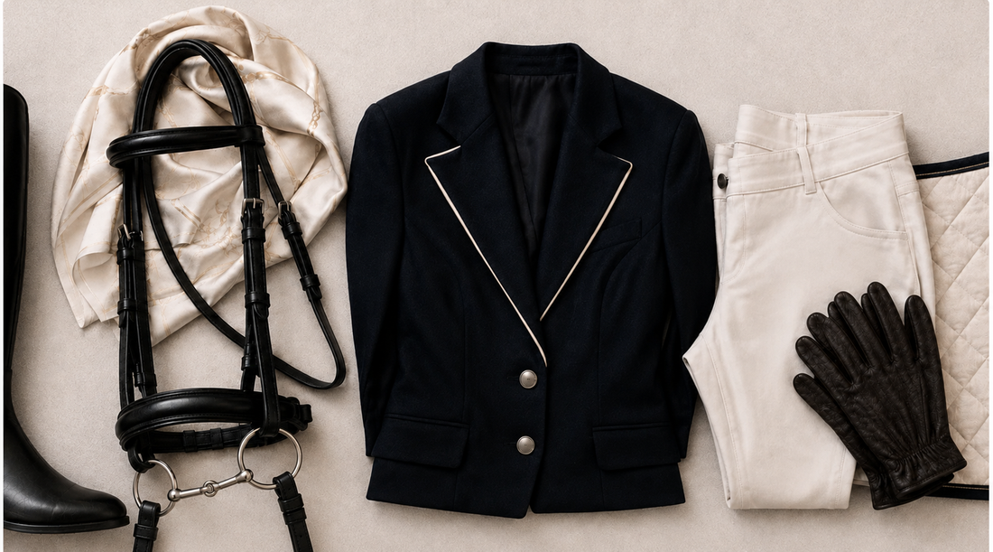 Heritage equestrian leather goods and equipment