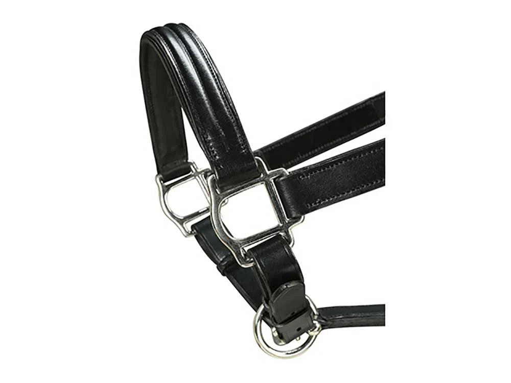 Grewal Equestrian Triple Stitched Leather Halter