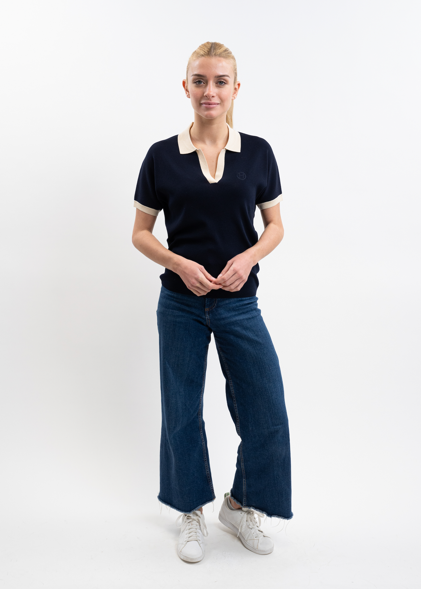 Womens Short-Sleeved Polo Shirt
