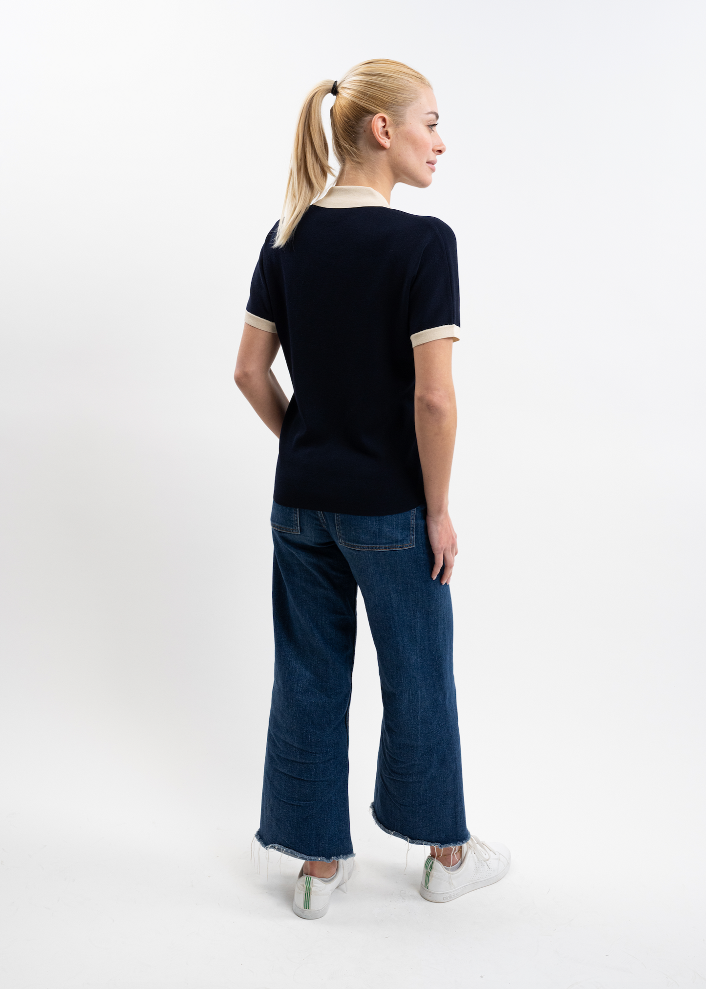 Womens Short-Sleeved Polo Shirt