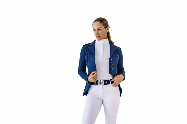 Shine Dressage Show Coat - Navy