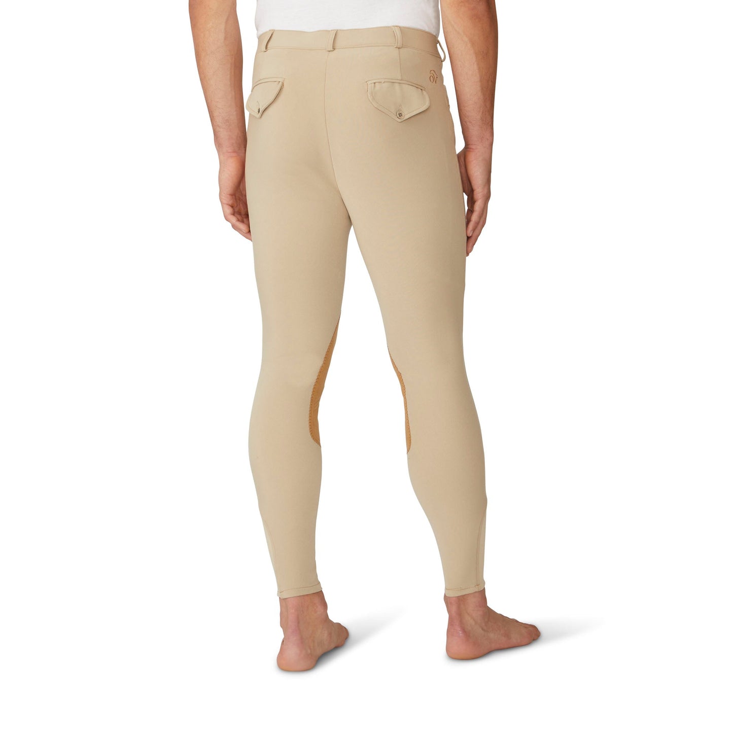 Men's EuroWeave DX Suede Knee Patch Breech - Classic Show Tan