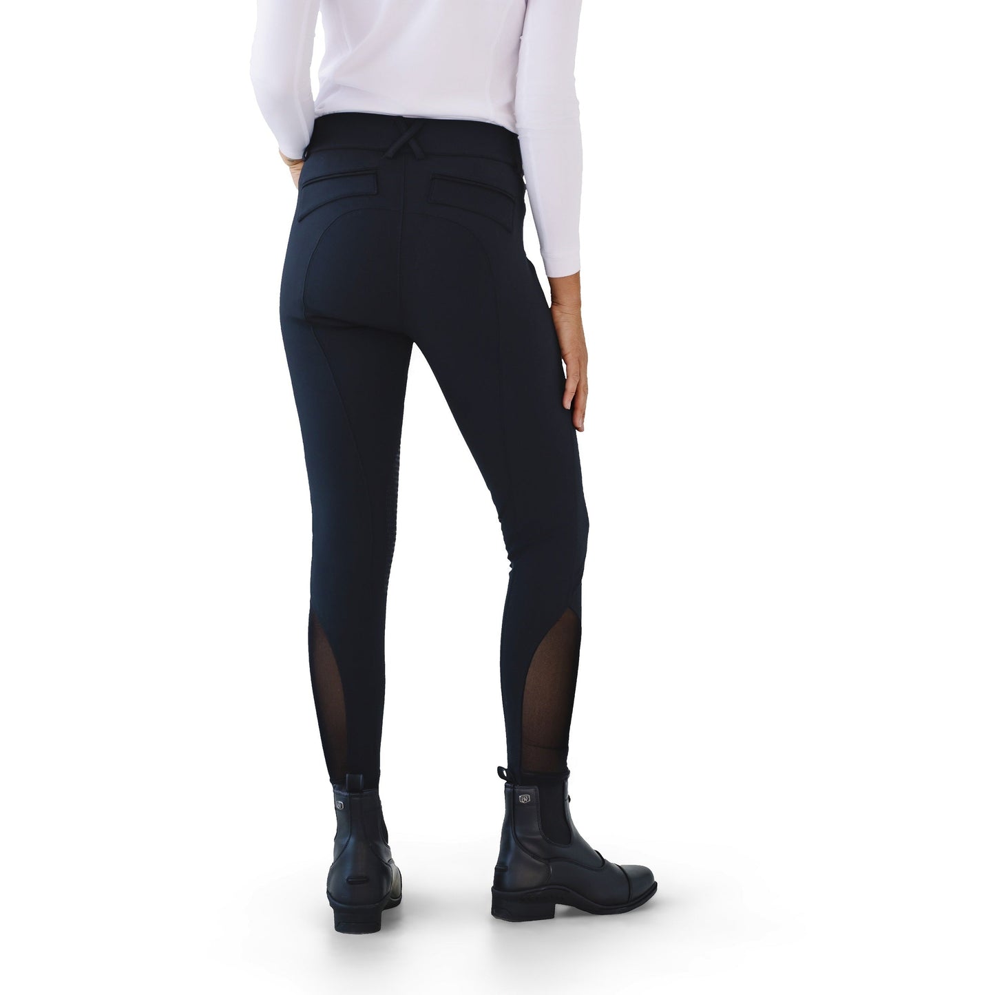Women's Dynamic Knee Patch Breech - Black