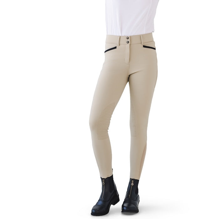 Women's Dynamic Knee Patch Breech - Show Tan