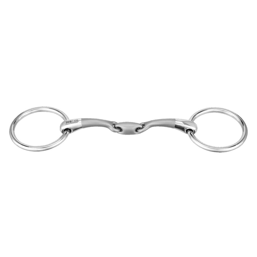 Herm Sprenger Satinox Bradoon, Double Jointed 5 1/4"