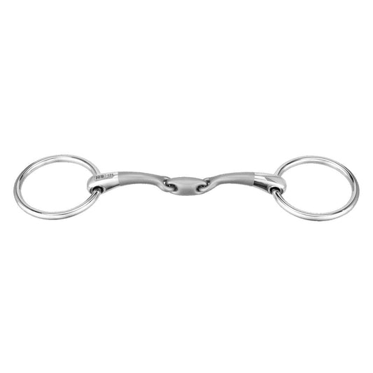 Herm Sprenger Satinox Bradoon, Double Jointed 5 1/4"