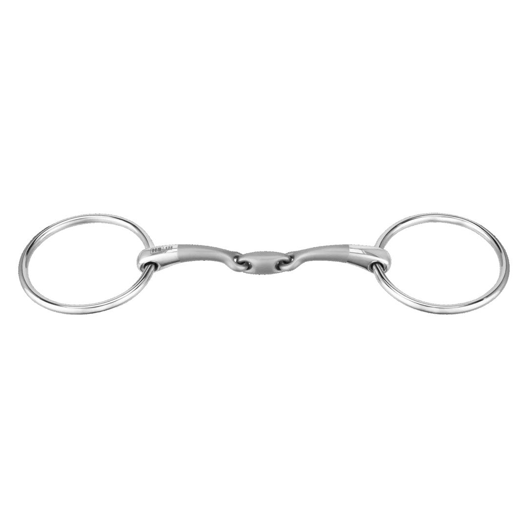 Herm Sprenger Satinox Loose Ring Snaffle, Double-Jointed