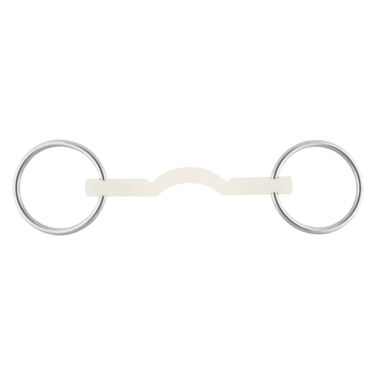 Herm Sprenger Nathe Mullen Mouth Bit With Port, Loose Ring 5 1/4"/ Normal