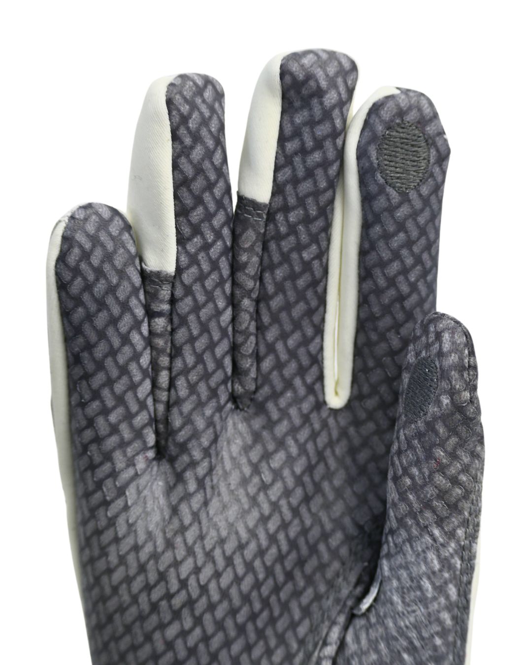 Oil-Tac Copper Tech™️ Leather Premium Riding Glove in White