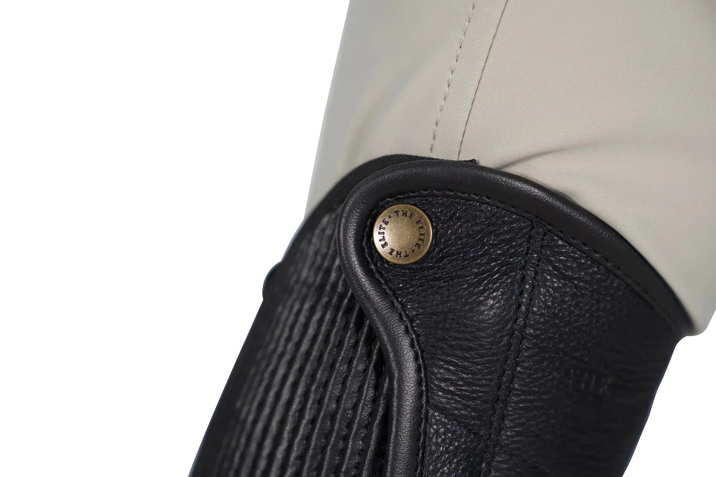 black leather riding chaps elegant streamlined equestrian design