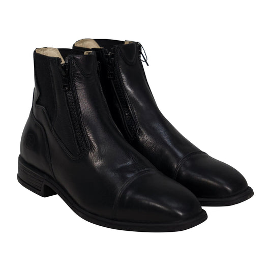 grand prix saltare florence paddock boots black leather ankle riding boots