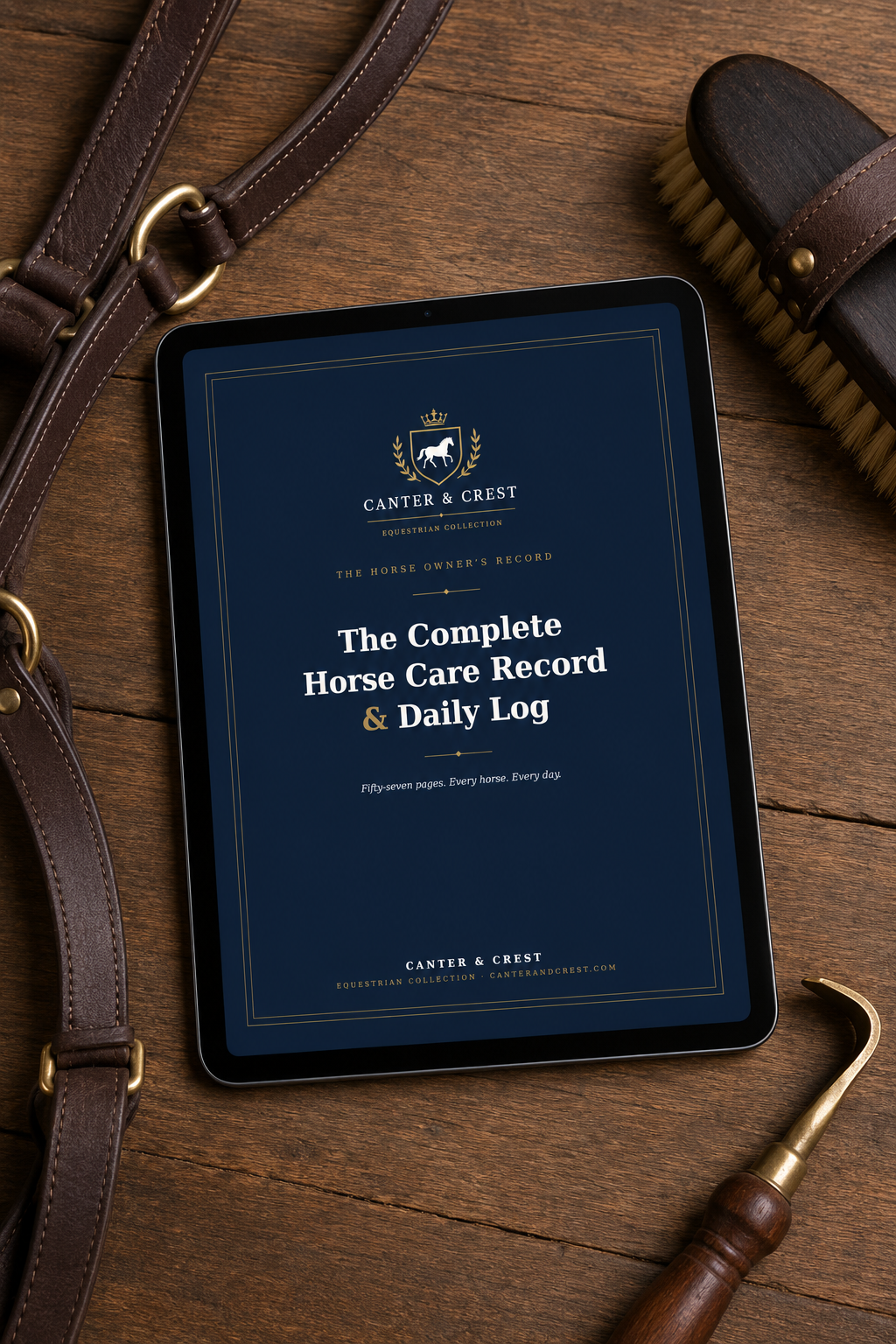 Complete Horse Care Record and Daily Log