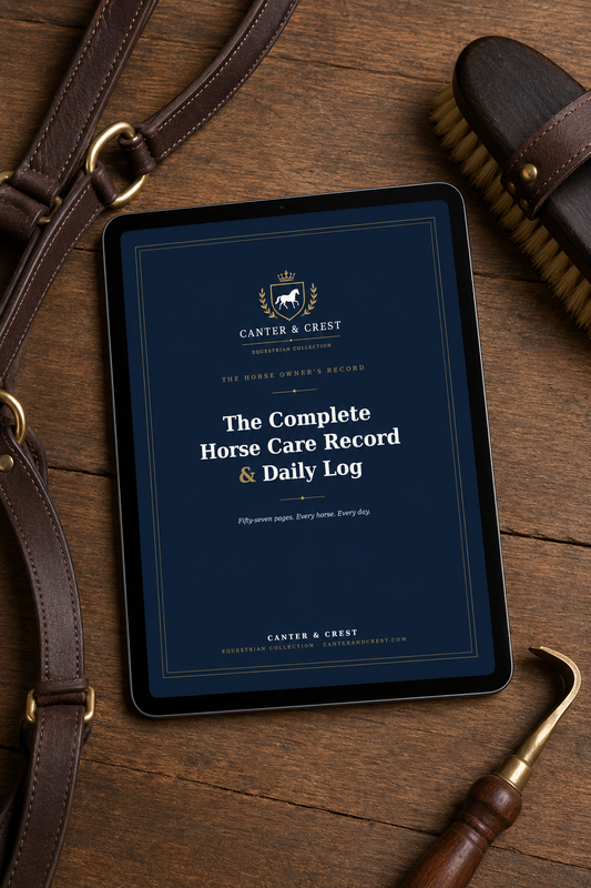 Complete Horse Care Record and Daily Log