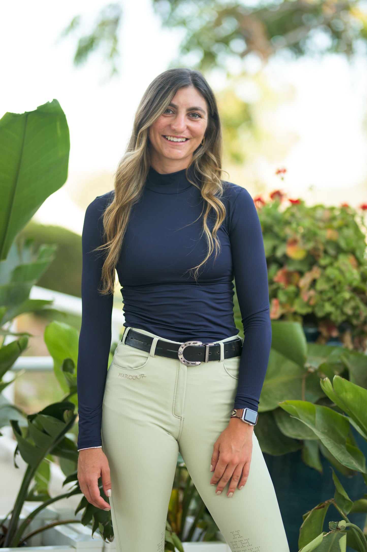 equestrian training top minimalist design for riding and stable wear