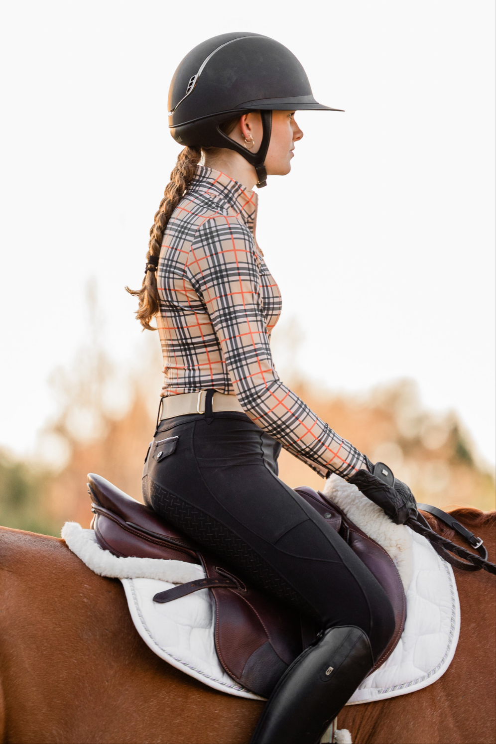 The Proper Fox Plaid Sun Shirt