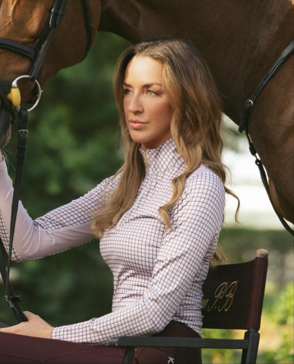 The Proper Fox Burgundy Plaid Sun Shirt