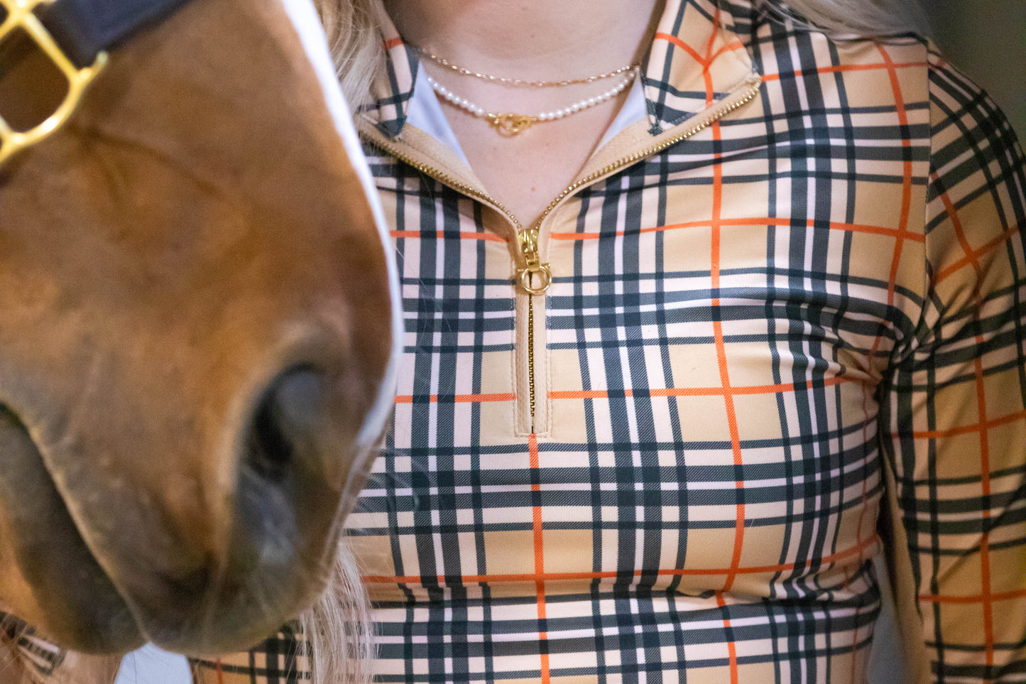 The Proper Fox Plaid Sun Shirt