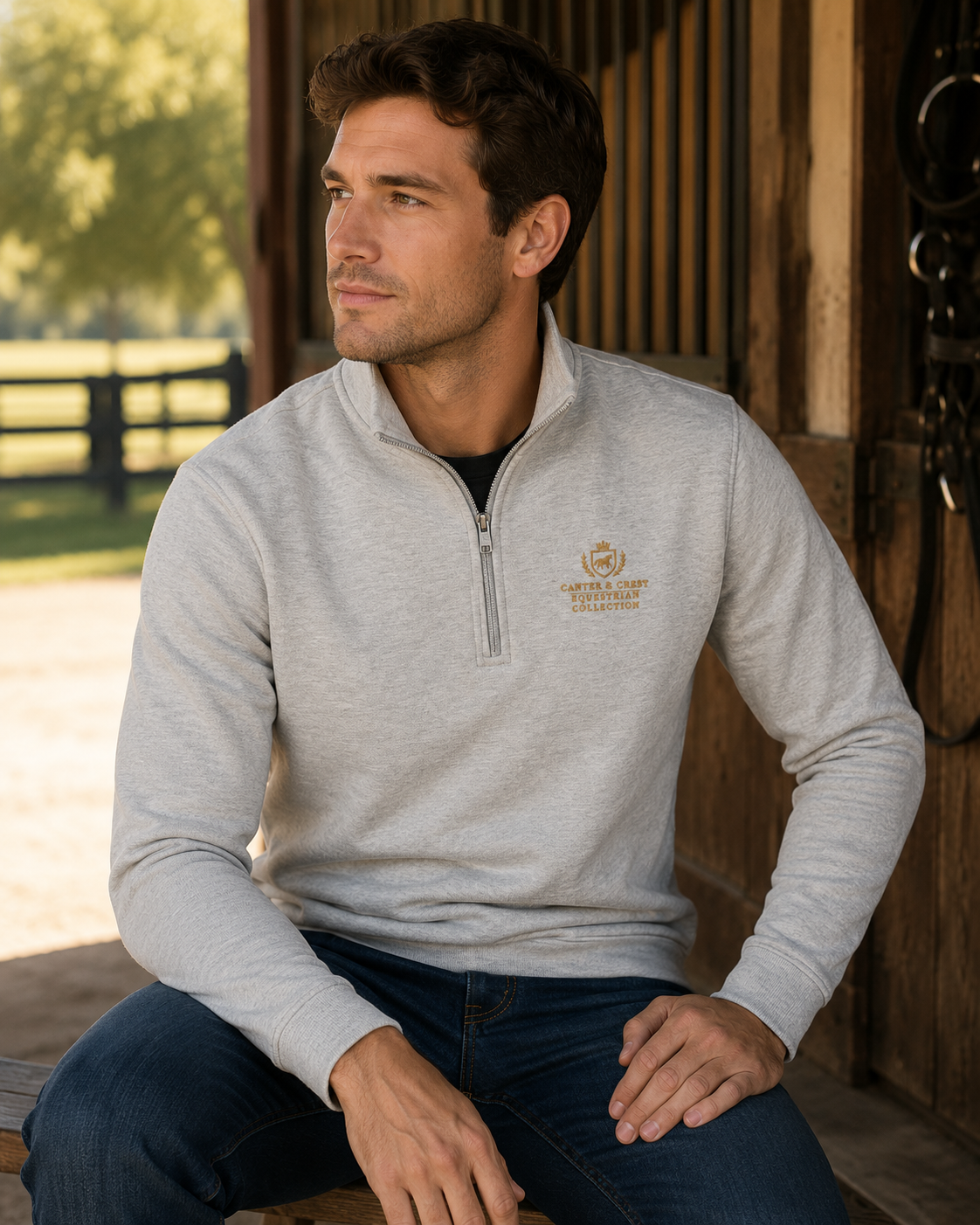Men’s Heritage Crest Quarter-Zip