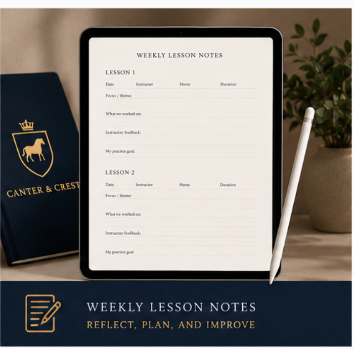 Riding Lesson Progress Tracker