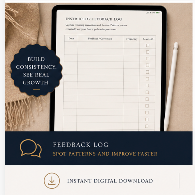 Riding Lesson Progress Tracker