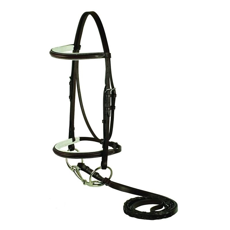 Plain Raised Padded Bridle