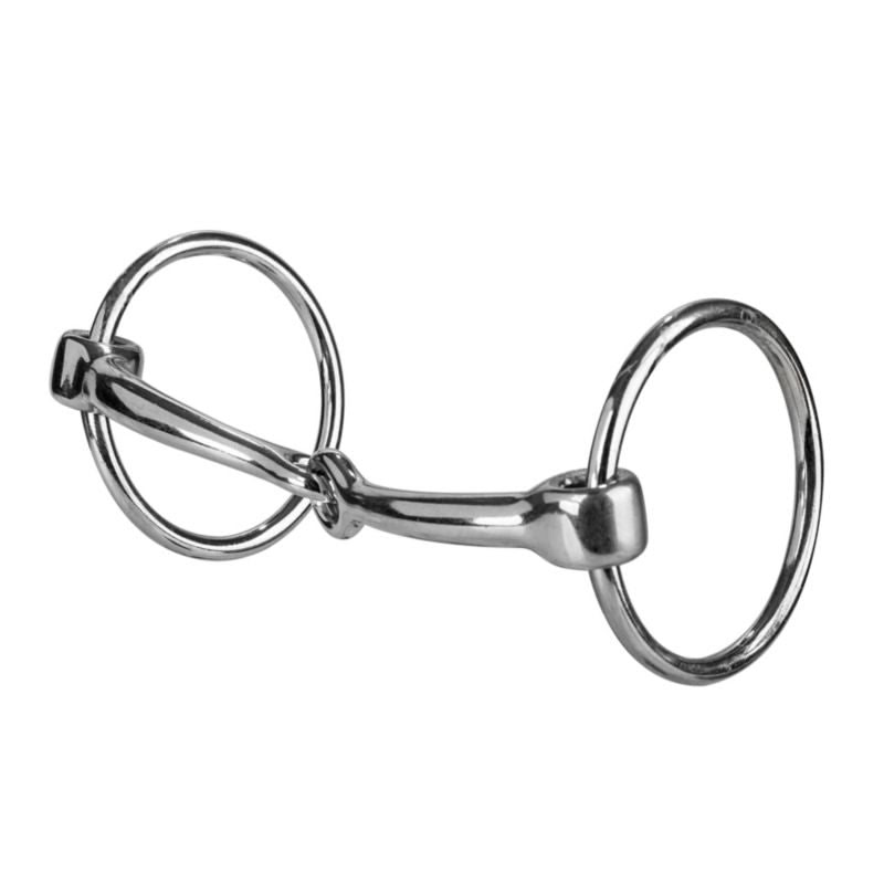 Chromed Ring Snaffle Bit