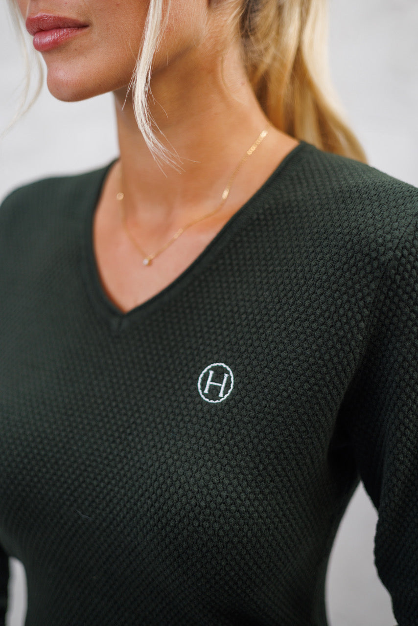 Toulon Womens V-Neck Pullover