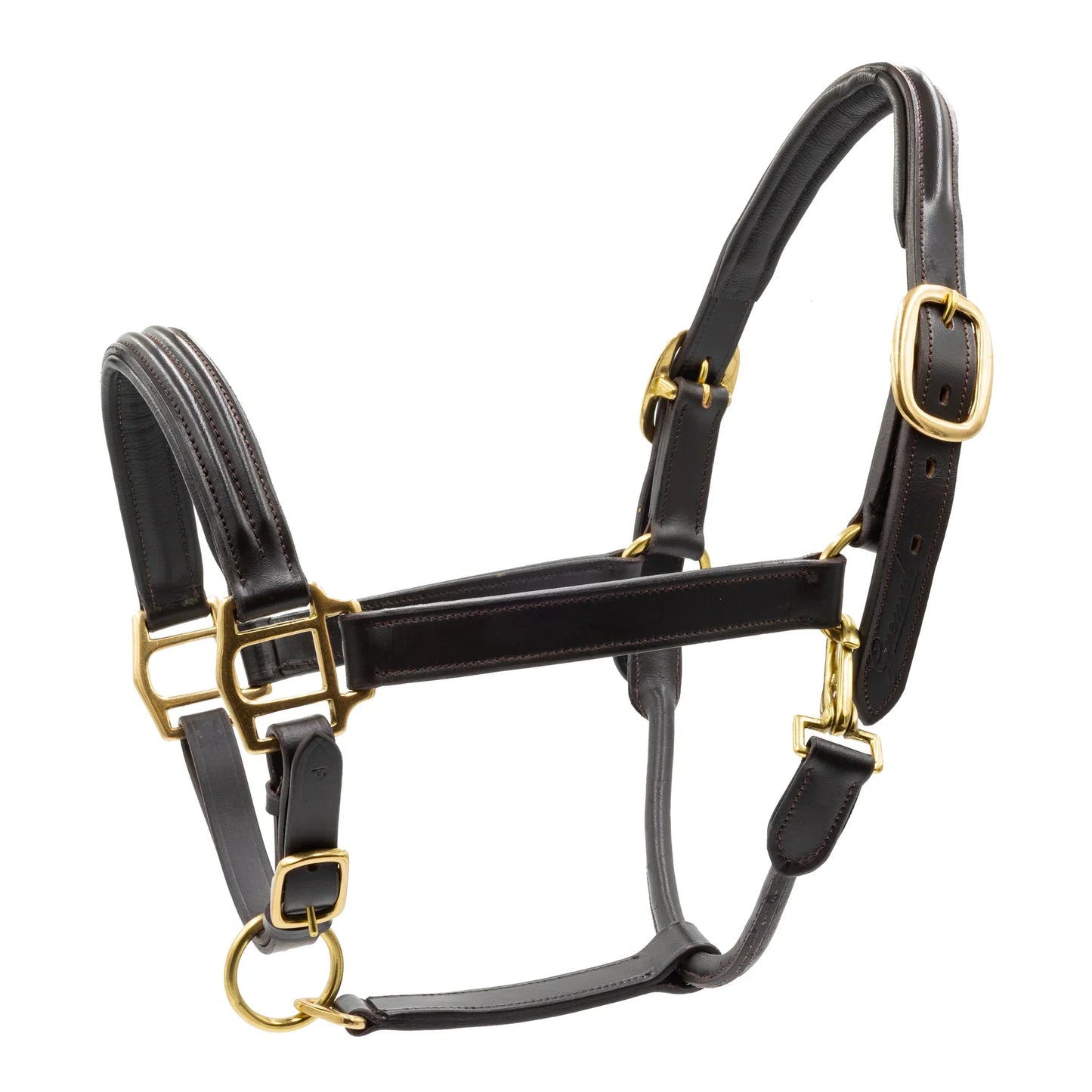 Grewal Equestrian Triple Stitched Leather Halter
