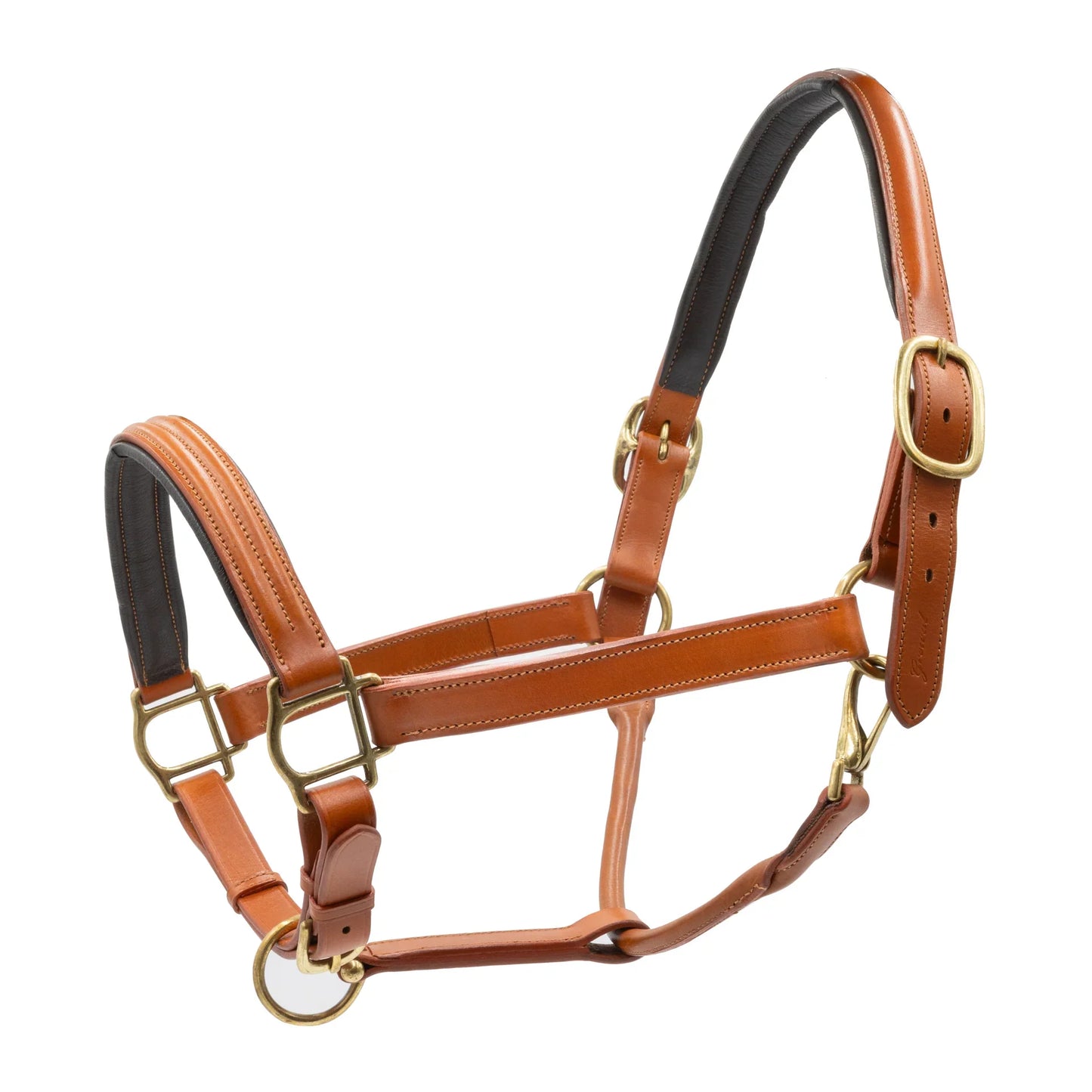 Grewal Equestrian Triple Stitched Leather Halter
