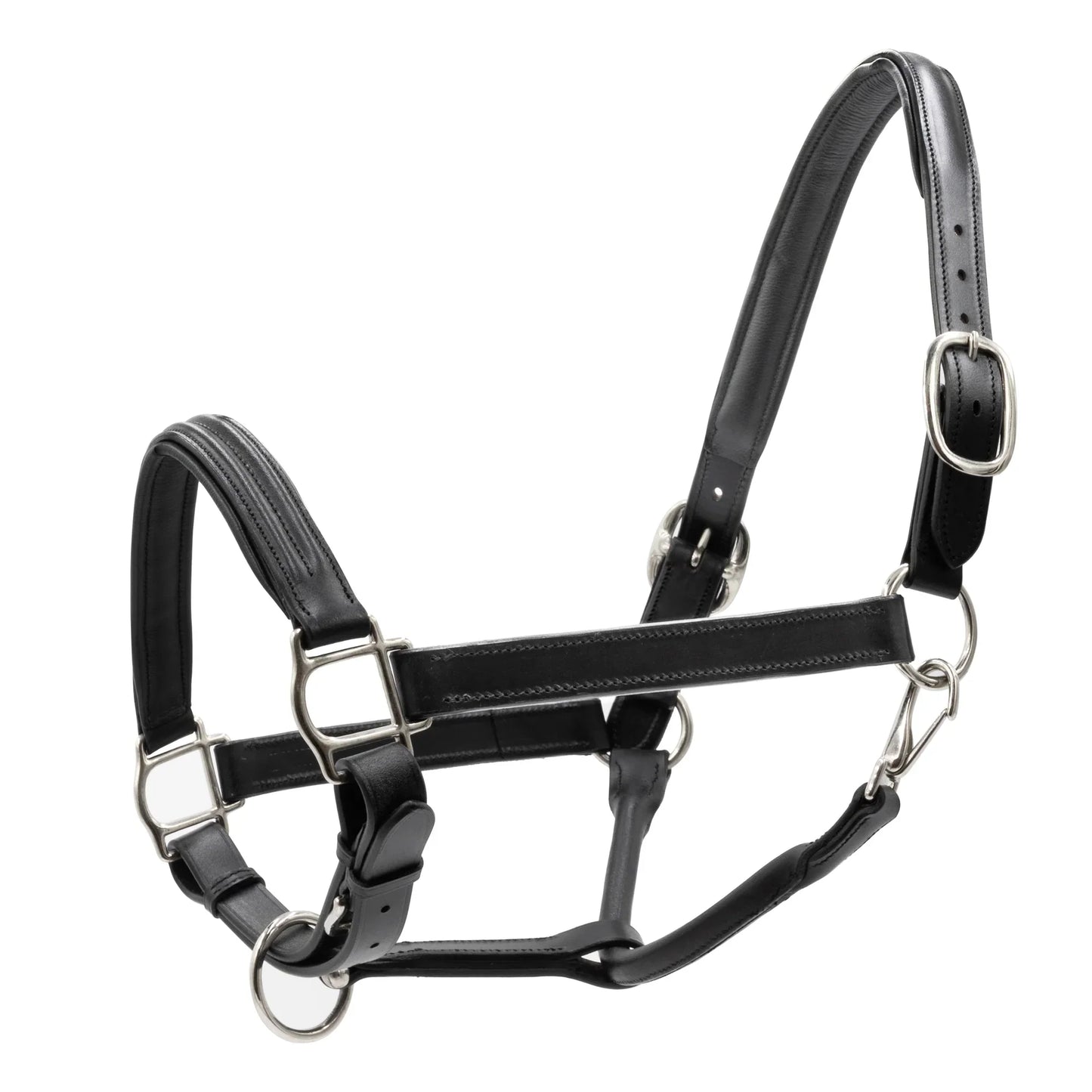 Grewal Equestrian Triple Stitched Leather Halter