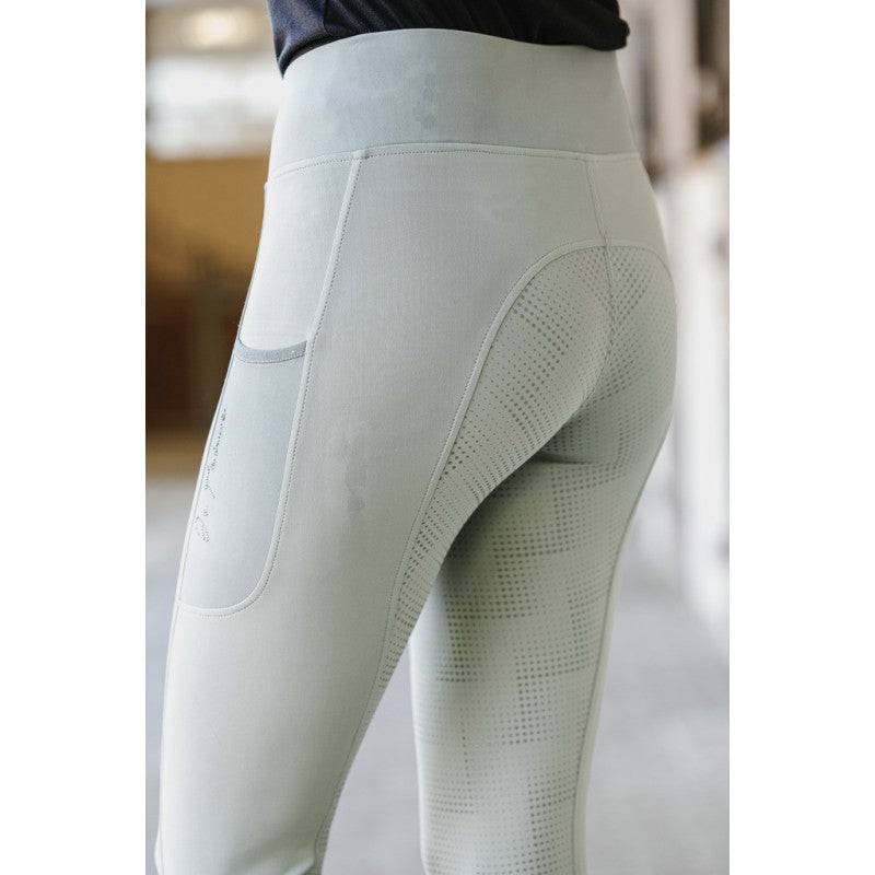 EQUITHÈME - Flora - Silicone Seat Riding Legging