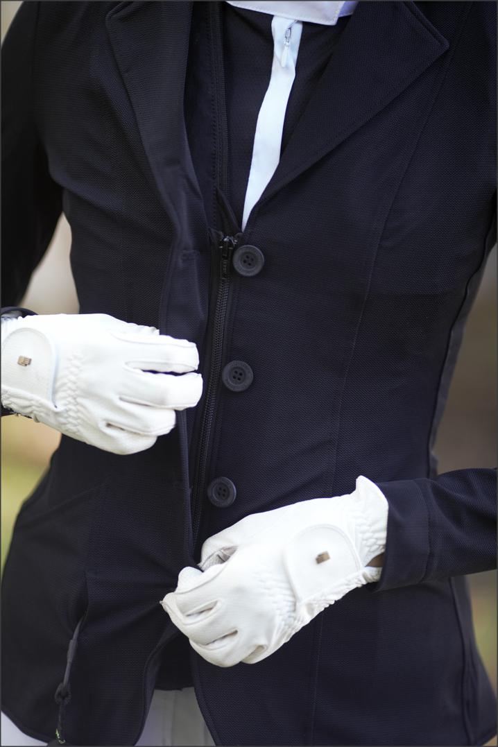 H Show Jacket by Lotus Romeo, worn with Airbag Vest