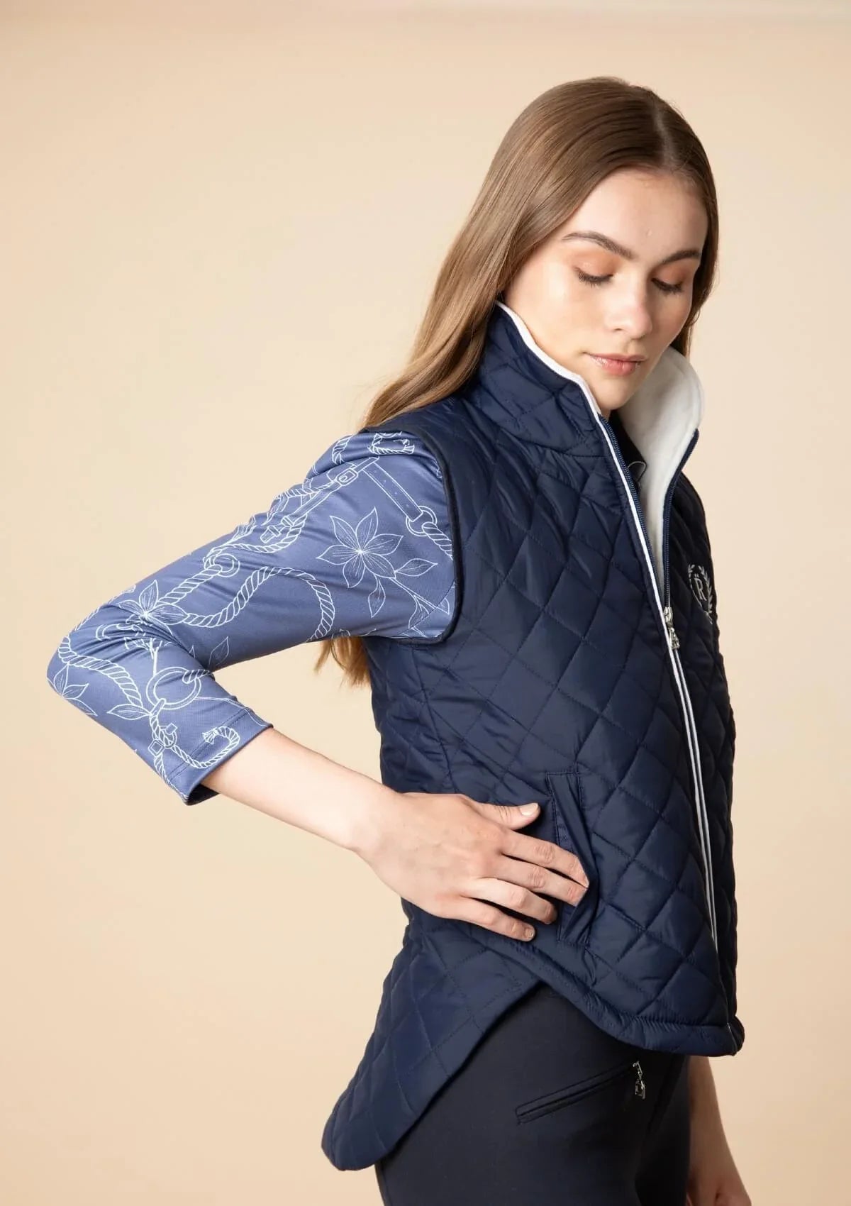 Florence Embroidered Barn Vest