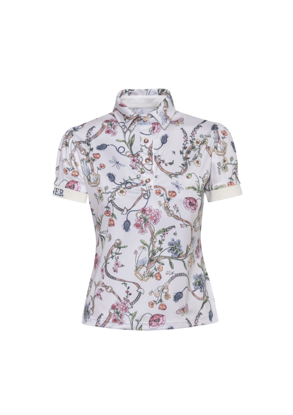 Herbaria Equestrian Polo Shirt in Cream