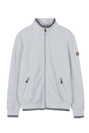 Visiteurs Mens Zip-up Sweater