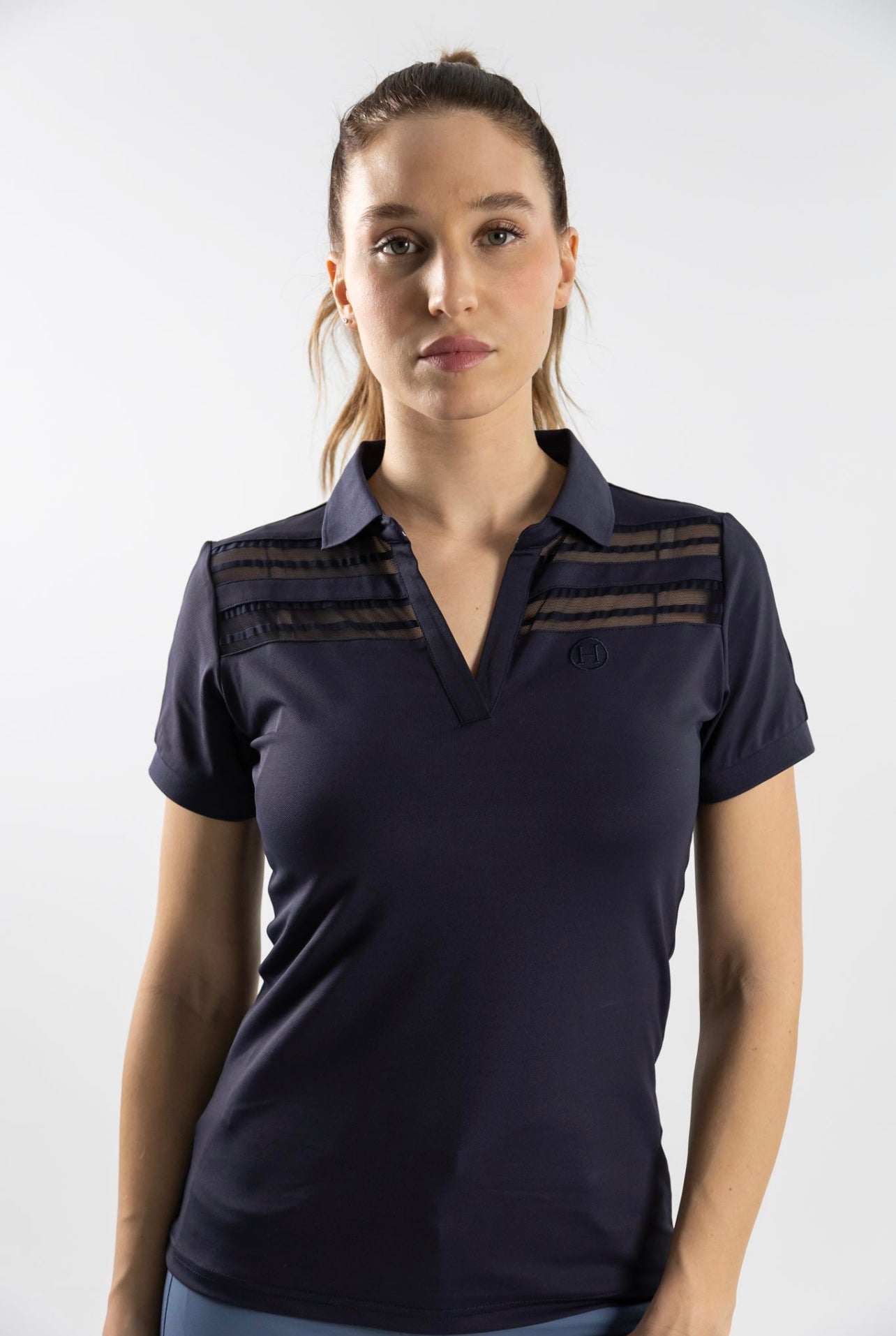 Punch Womens Short Sleeve Polo
