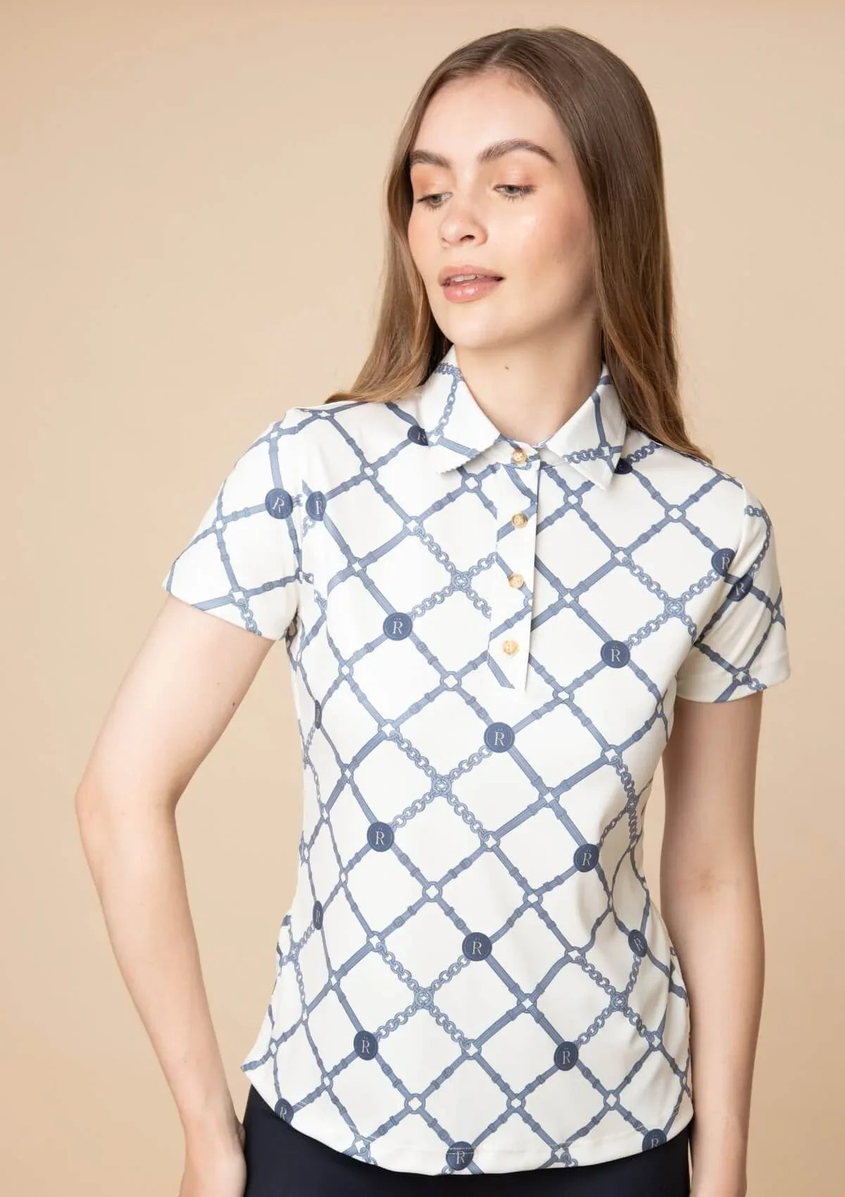 Mulberry Polo Shirt in Beltina Print