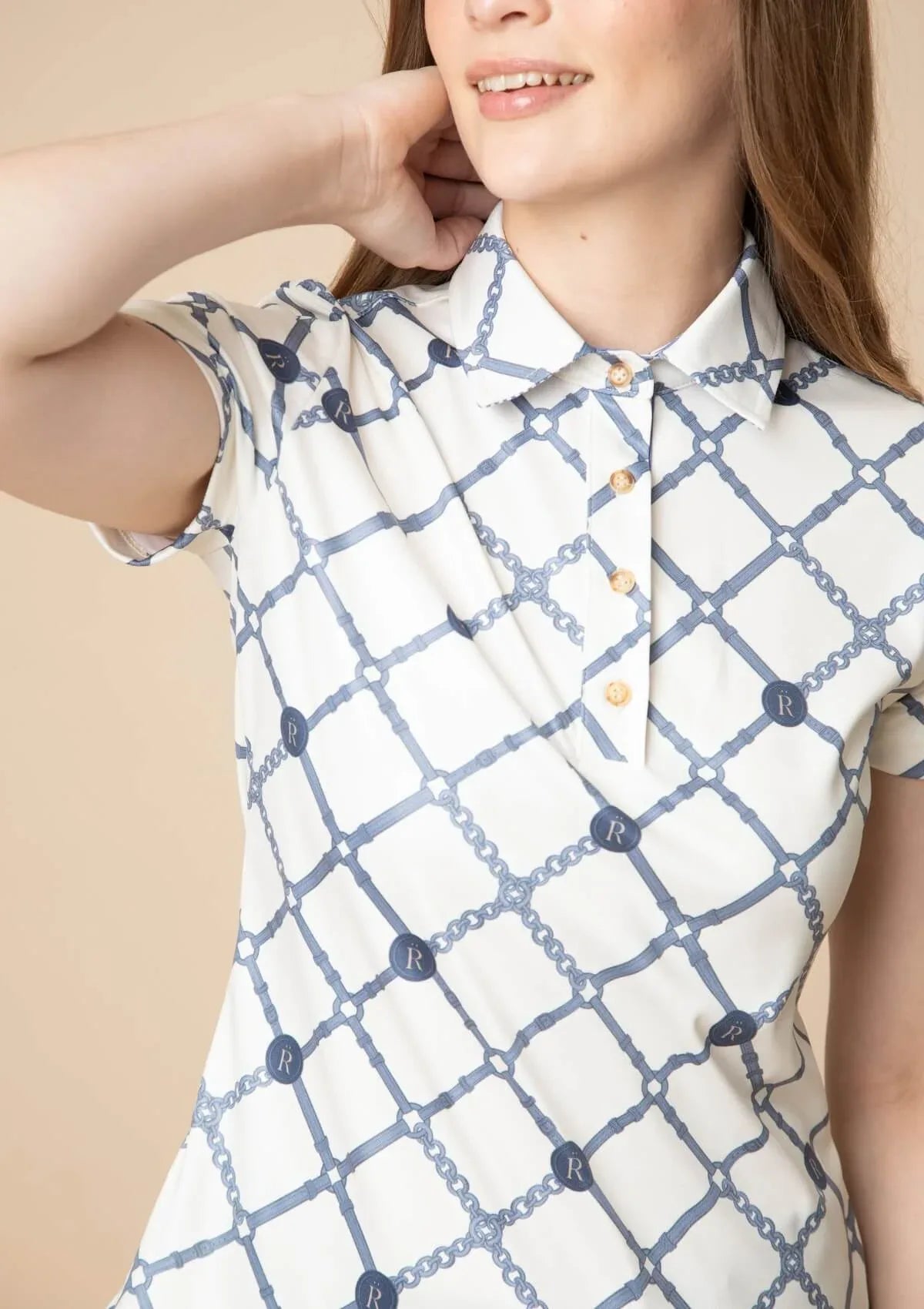 Mulberry Polo Shirt in Beltina Print