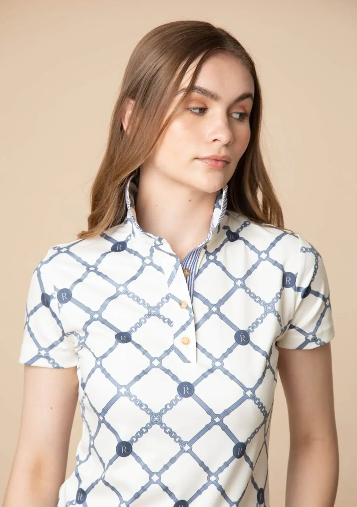 Mulberry Polo Shirt in Beltina Print