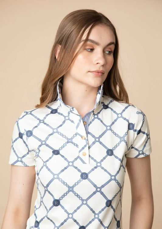 Mulberry Polo Shirt in Beltina Print