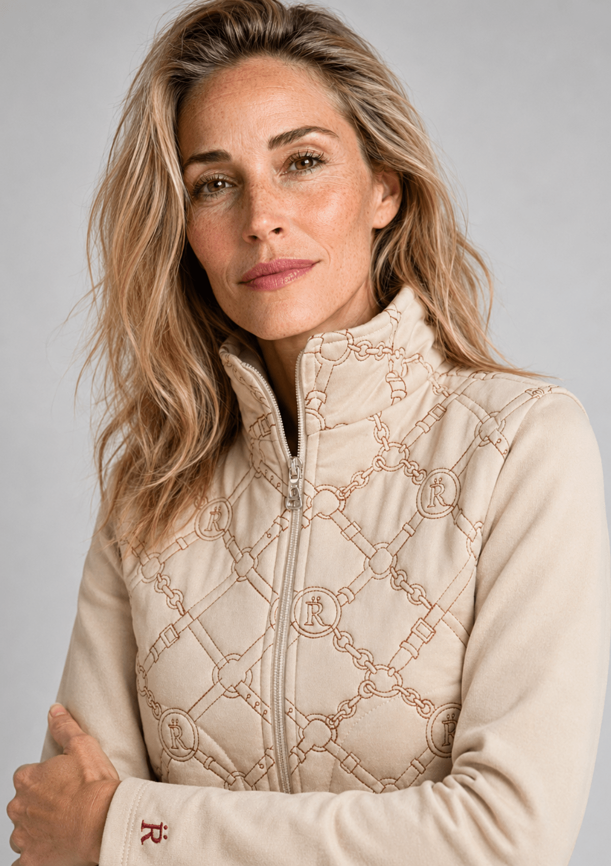 The Beltina Jacket in White