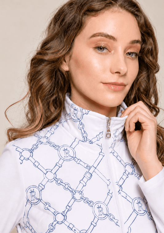 The Beltina Jacket in White