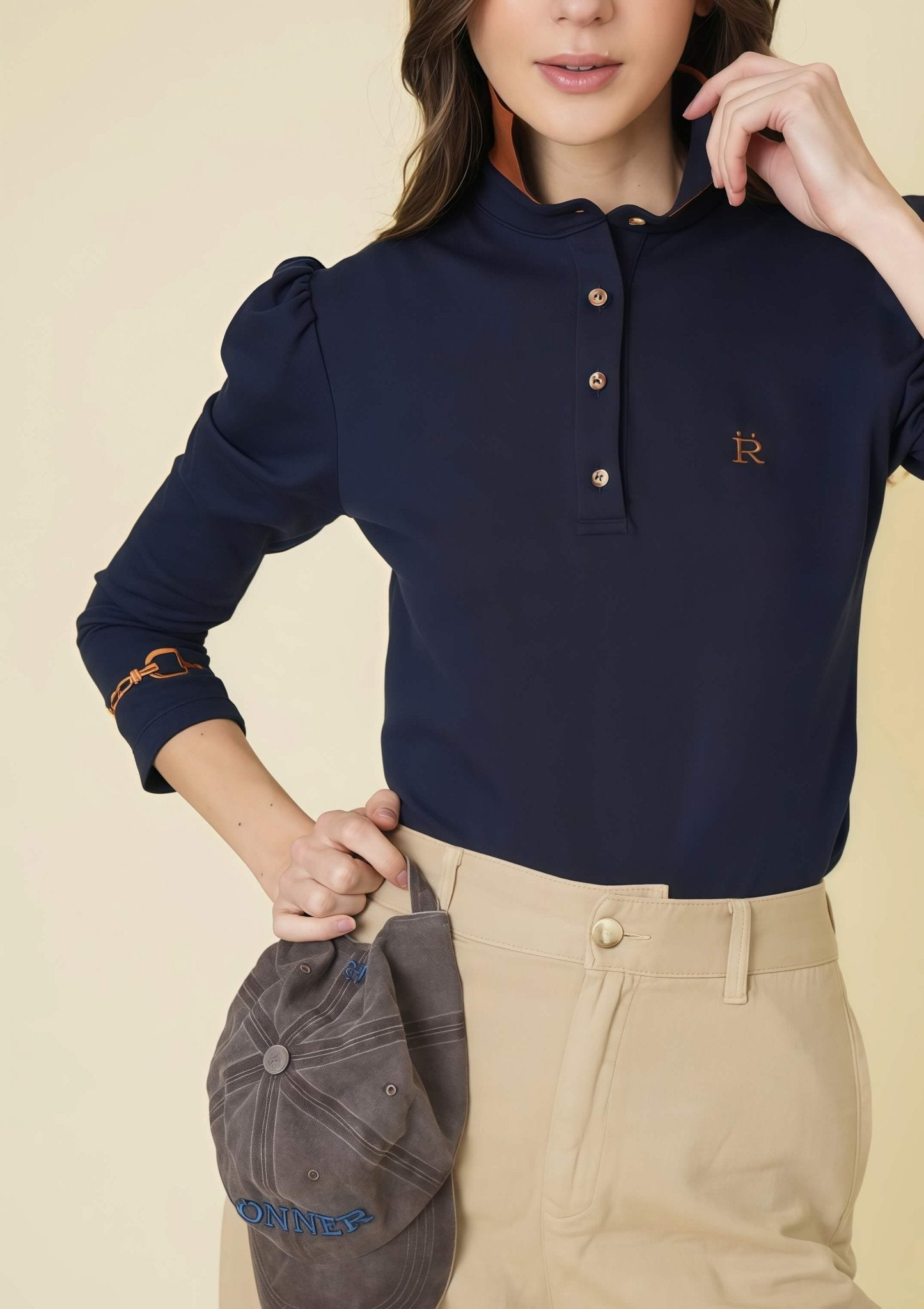 The Equestrian Polo-Shirt Long Sleeve